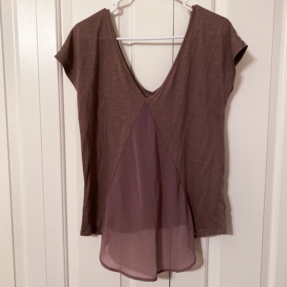 Deep Vneck Blouse - Picture 2 of 2